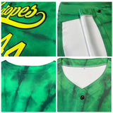 Custom Full Print Design Baseball Jersey stripe