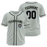 Custom Baseball Uniforms High-Quality for Adult Kids Optimized for Performance Gray