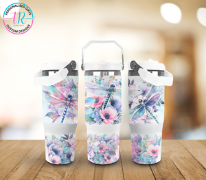 30oz Tumbler - Dragonflies