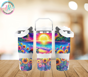 30oz Tumbler - Ocean Sunset