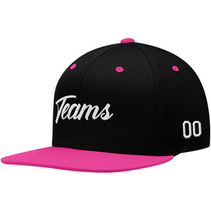 Custom Hat Black-Pink