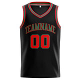 Custom Stitched Basketball Jersey for Men, Women And Kids Black-Green-Red