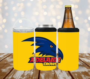 4 in 1 Stubby/Can Cooler Tumbler - Adelaide Crows