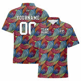 Custom Football Polo Shirts  Add Your Unique Logo/Name/Number Stained glass