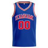 Custom Stitched Basketball Jersey for Men, Women And Kids Royal-Red-White