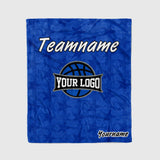 Custom Ultra-Soft Micro Fleece Blanket Blue