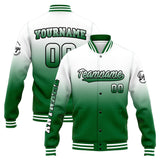 Custom Varsity Jacket Letterman jacket for Men, Women and Youth Green White