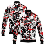 Personalized Custom Men's Jacket Customize Your Team Name, Logo, and Number