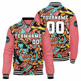 Custom Varsity Jacket Letterman jacket for Men, Women and Youth Pink