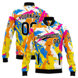 Personalized Custom Men's Jacket Customize Your Team Name, Logo, and Number