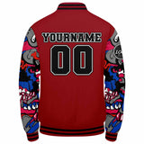 Custom Varsity Jacket Letterman jacket for Men, Women and Youth Red