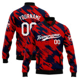 Personalized Custom Men's Jacket Customize Your Team Name, Logo, and Number