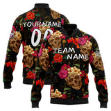 Personalized Custom Men's Jacket Customize Your Team Name, Logo, and Number