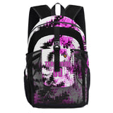 Customize Pink Sports Backpacks Featuring Personalized Names, Numbers and Logos