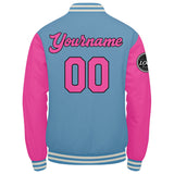 Custom Varsity Jacket Letterman jacket for Men, Women and Youth Pink