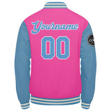 Custom Varsity Jacket Letterman jacket for Men, Women and Youth Pink