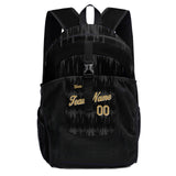 Customize Sports Backpacks Featuring Personalized Names, Numbers and Logos Black