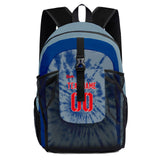 Customize Blue Sports Backpacks Featuring Personalized Names, Numbers and Logos