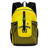 Customize Sports Backpacks Featuring Personalized Names, Numbers and Logos Yellow