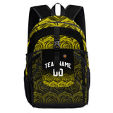 Customize Sports Backpacks Featuring Personalized Names, Numbers and Logos Yellow