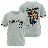 Custom Baseball Uniforms High-Quality for Adult Kids Optimized for Performance Gray