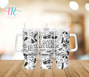 40oz Tumbler - Travel Lover