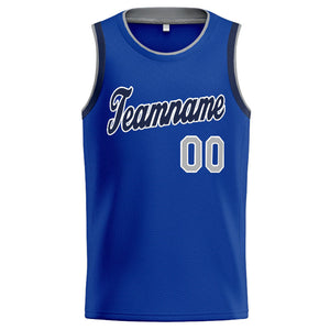 Custom Stitched Basketball Jersey for Men, Women And Kids Kelly Royal-White-Navy