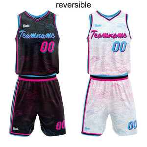 Custom Reversible Basketball Suit for Adults and Kids  Personalized Jersey