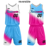 Custom Reversible Basketball Suit for Adults and Kids  Personalized Jersey