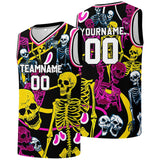 Custom basketball jersey for men and women. Stitched and printed name, number and logo