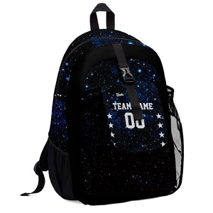 Customize Sports Backpacks Featuring Personalized Names, Numbers and Logos Blue