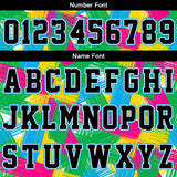 Custom Basketball Jersey Uniform Suit Printed Your Logo Name Number Grid&Green&Pink