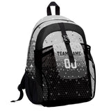 Customize Black Sports Backpacks Featuring Personalized Names, Numbers and Logos