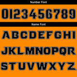 Custom Orange Basketball Jersey Uniform Suit Printed Your Logo Name Number