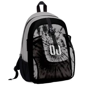 Customize Sports Backpacks Featuring Personalized Names, Numbers and Logos Gray