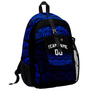 Customize Sports Backpacks Featuring Personalized Names, Numbers and Logos Blue