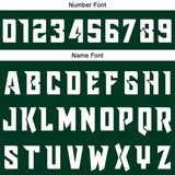 Custom Drak Green Basketball Jersey Uniform Suit Printed Your Logo Name Number