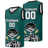 Custom basketball jersey for men and women. Stitched and printed name, number and logo