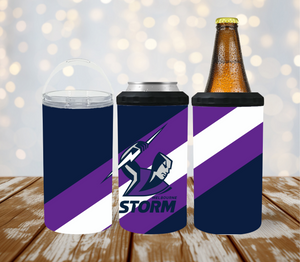 4 in 1 Stubby/Can Cooler Tumbler - Melbourne Storm