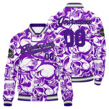 Custom  purple Varsity Jacket for Men Women and Youth with Personalized Letterman Jacket