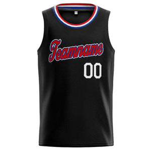 Custom Stitched Basketball Jersey for Men, Women And Kids Black-Red-Royal-White