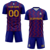 custom soccer set jersey kids adults personalized soccer navy