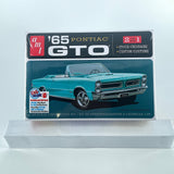 1965 Pontiac GTO Convertible Aqua AMT Plastic Model Kit AMT1191M/12 Scale 1:25