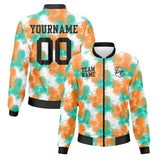 Custom Long Sleeve Windbreaker Jackets Uniform Printed Your Logo Name Number Ink-Jet