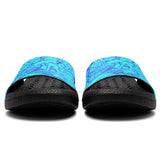 Customized Basketball Slippers With Added Patterns, Name Number Logo