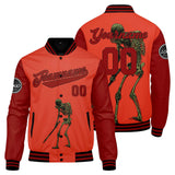 Custom red Varsity Jacket for Men Women and Youth with Personalized Letterman Jacket