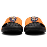 Customized Basketball Slippers With Added Patterns, Name Number Logo