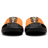 Customized Basketball Slippers With Added Patterns, Name Number Logo