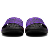 Customized Basketball Slippers With Added Patterns, Name Number Logo