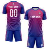 custom soccer set jersey kids adults personalized soccer pink